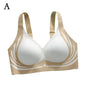 Super Gather Wireless Push-Up Bra Women Gathered up Soft Support Adjustable Underwear Anti-Sagging Seamless Lift-Up Bra